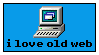 i love old web stamp